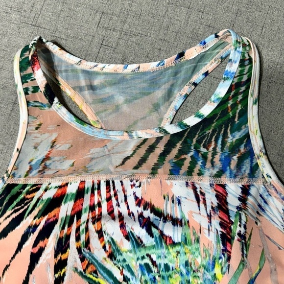 Fabletics Marcia Sports Bra In Marbella Tropical Floral Print Small - Picture 9 of 11